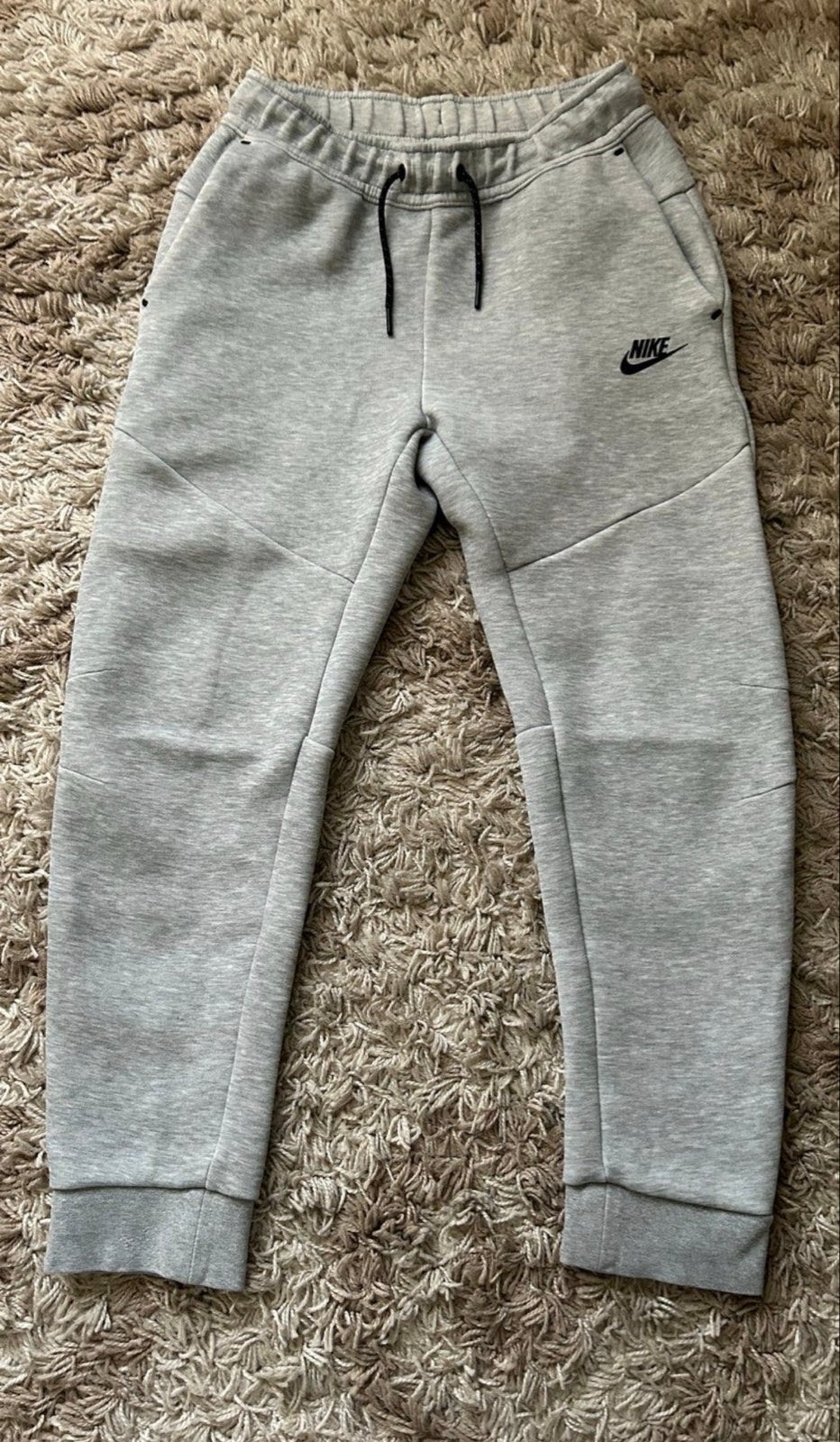 Nike Tech Fleece Joggingbroek - Grijs, Ophalen, Gedragen, Maat 52/54 (L), Grijs
