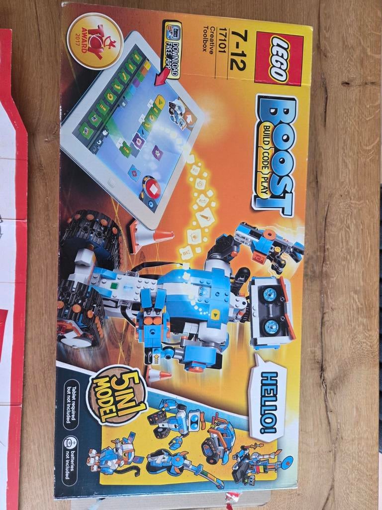 Lego Boost 17101 5-in-1 Creatieve Toolbox, Compleet, Gebruikt, Overige thema's, Lego