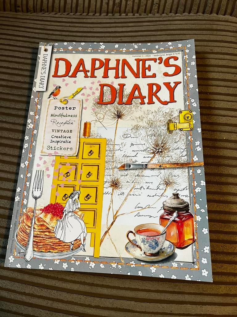 Daphne’s Diary tijdschrift januari 2026, Boeken, Ophalen of Verzenden, Zo goed als nieuw, Damesbladen