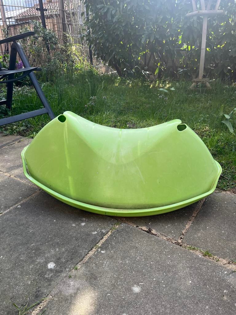 Groene schommelwip voor buiten, Ophalen, Gebruikt
