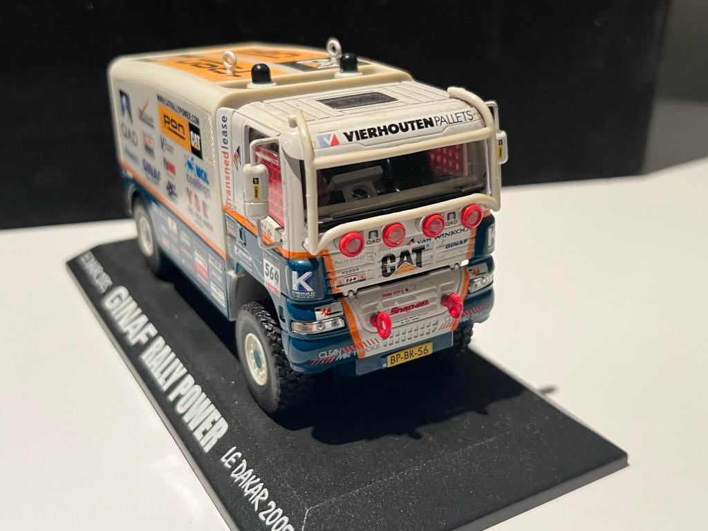 GINAF Rally Power Le Dakar 2005 modelauto, Hobby en Vrije tijd, Modelauto's | 1:43, Gebruikt, Overige merken, Ophalen of Verzenden
