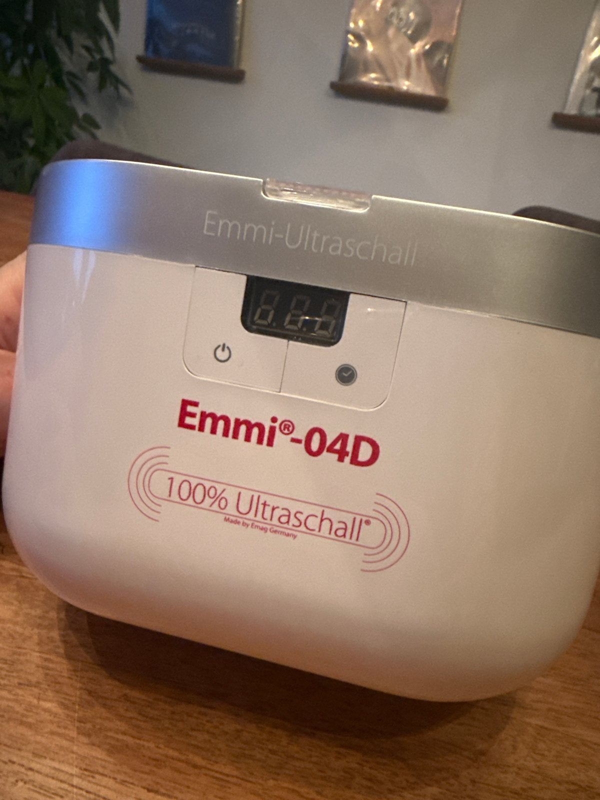 Emmi-04D Ultrasoon Reiniger - Perfect voor Sieraden & Brille, Ophalen of Verzenden, Zo goed als nieuw