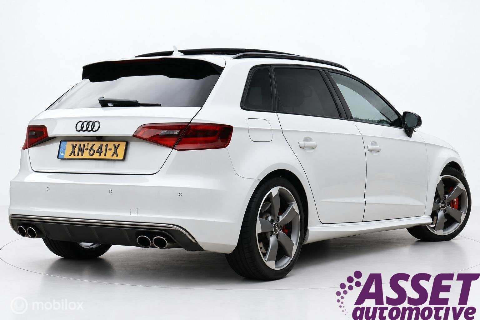 Audi S3 2.0 TFSI aut quattro 300pk Pro Line + | pano | LED, Auto's, Automaat, S3, Gebruikt, 4 cilinders