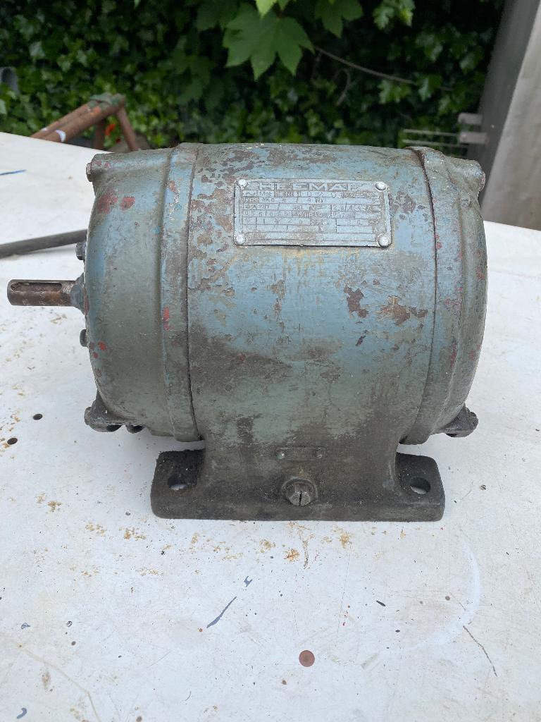 Krachtstroom, motor Myford draaibank, Ophalen, Gebruikt, Metaaldraaibank