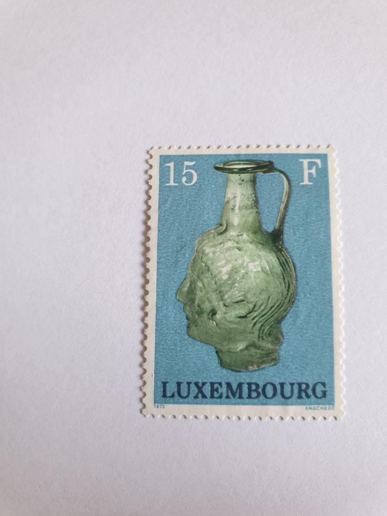 2721 luxemburg kruik met gezicht 1972, Verzenden, Luxemburg