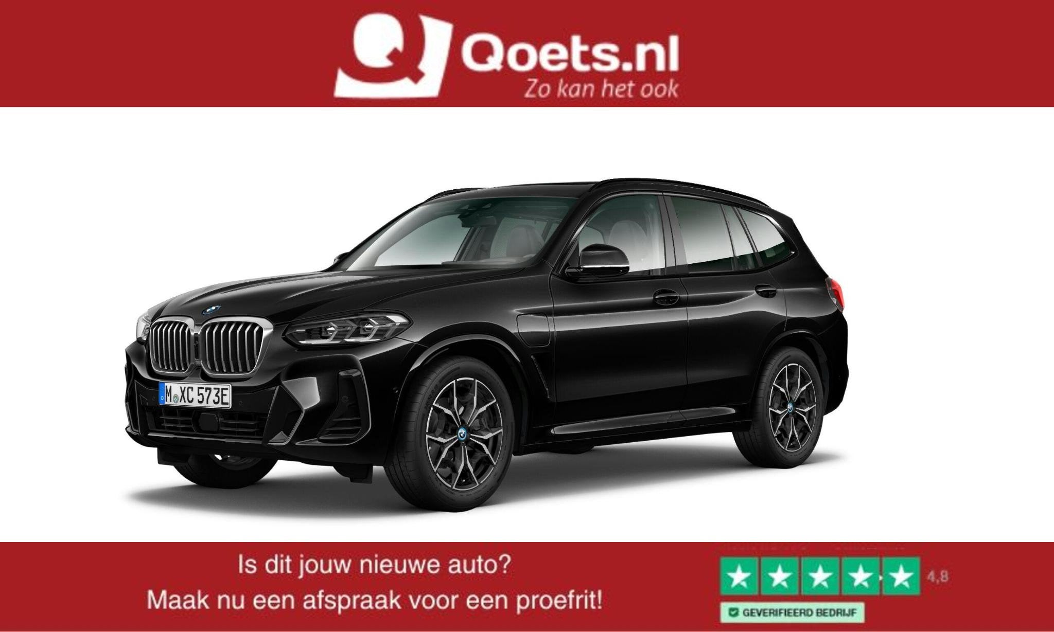 BMW X3 xDrive30e High Executive M Sport - Trekhaak - Panoram, 1998 cc, Gebruikt, 4 cilinders, Met garantie (alle)