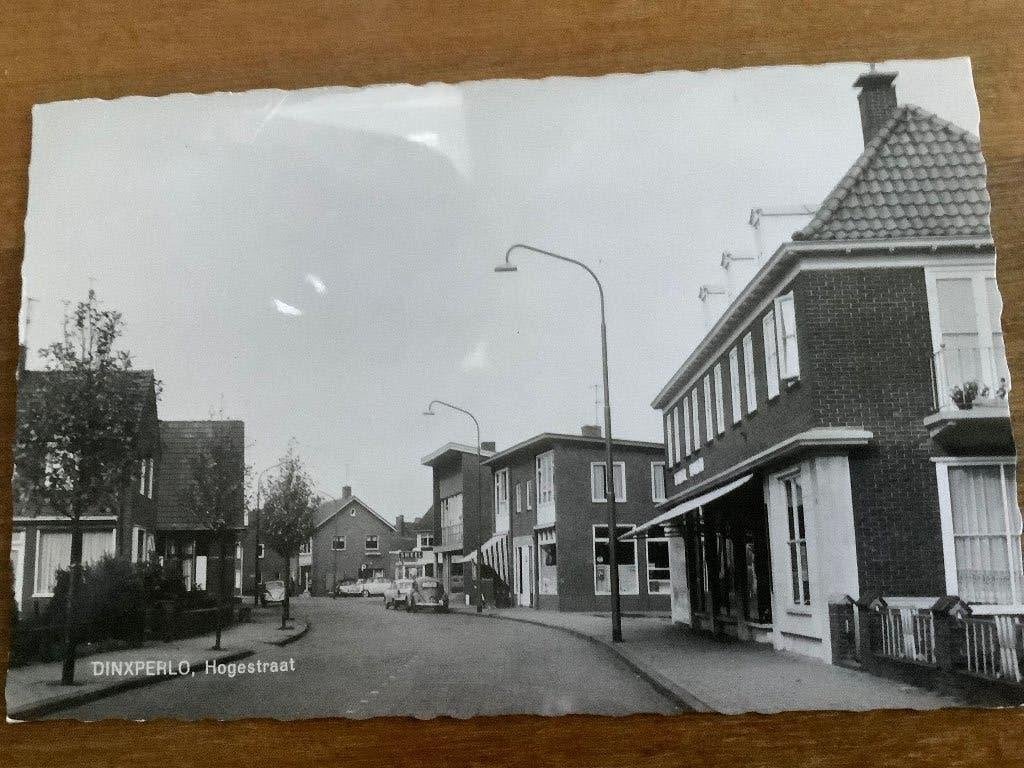 Dinxperlo, echte foto Hoge Straat, Ophalen of Verzenden, 1960 tot 1980, Drenthe