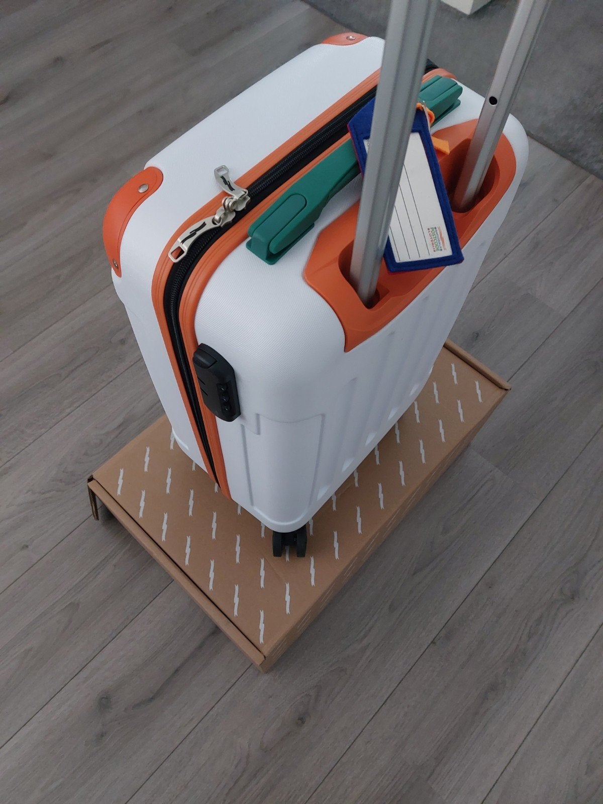 Postcodeloterij trolley / koffer NIEUW IN DOOS!! NOTK/bieden, 50 tot 60 cm, Hard kunststof, Verzenden, Minder dan 35 cm