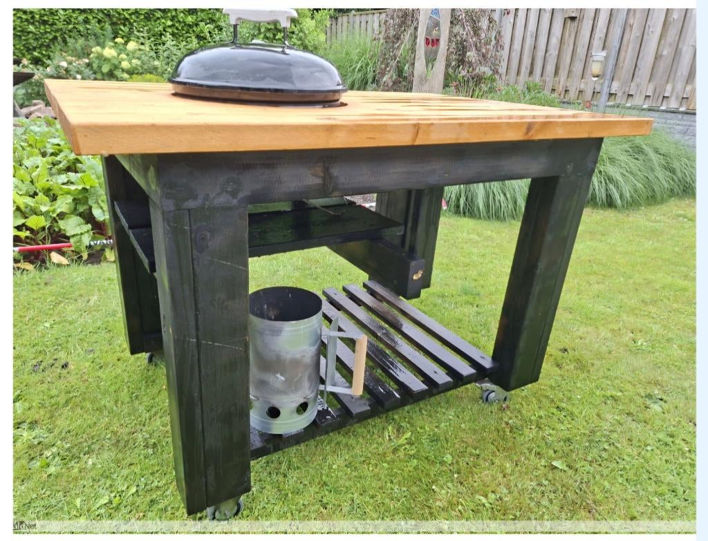 BBQ tafel, Ophalen, Gebruikt