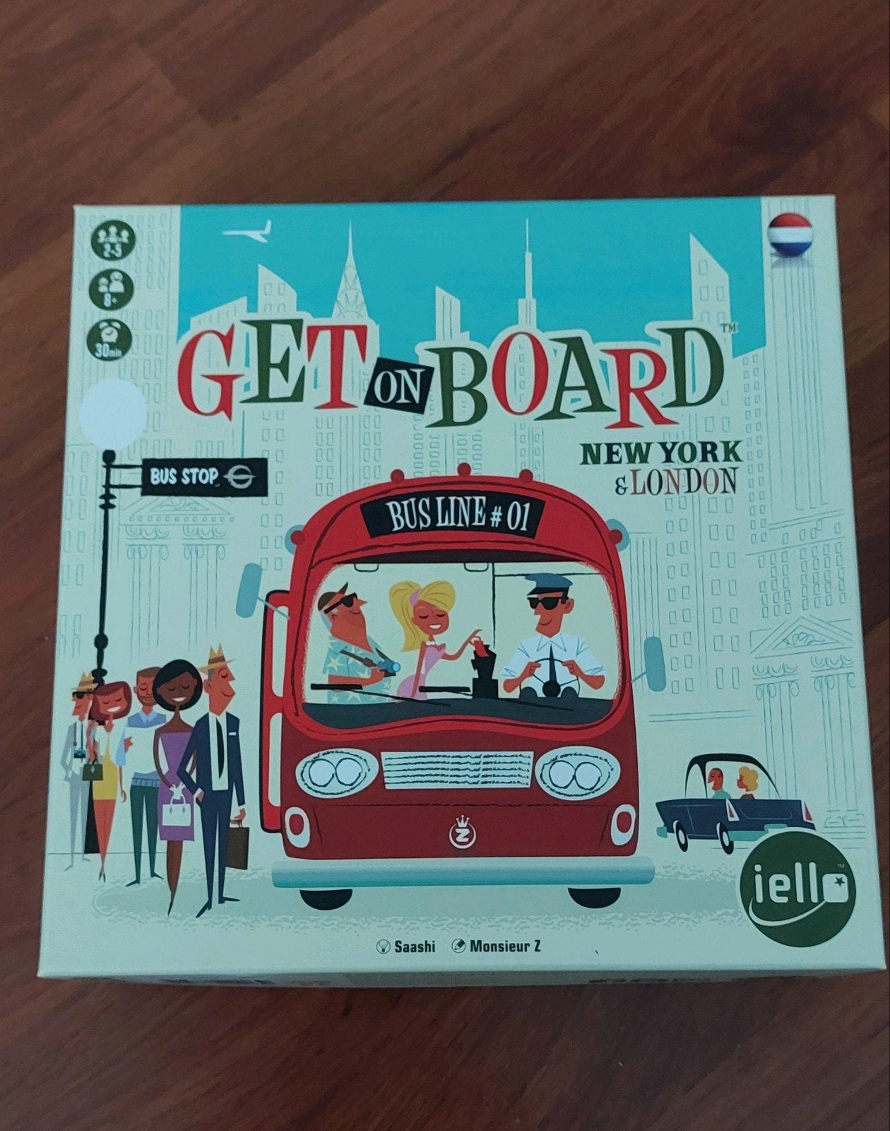 Get on board - New York & London, Ophalen of Verzenden, Zo goed als nieuw, Iello
