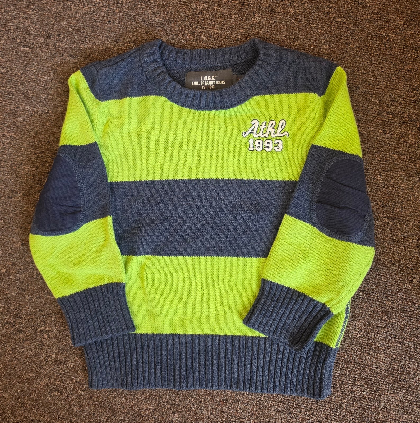 Nieuwe L.O.G.G. gestreepte trui voor jongens, maat 86/92, Ophalen of Verzenden, Nieuw, H&M, Jongen