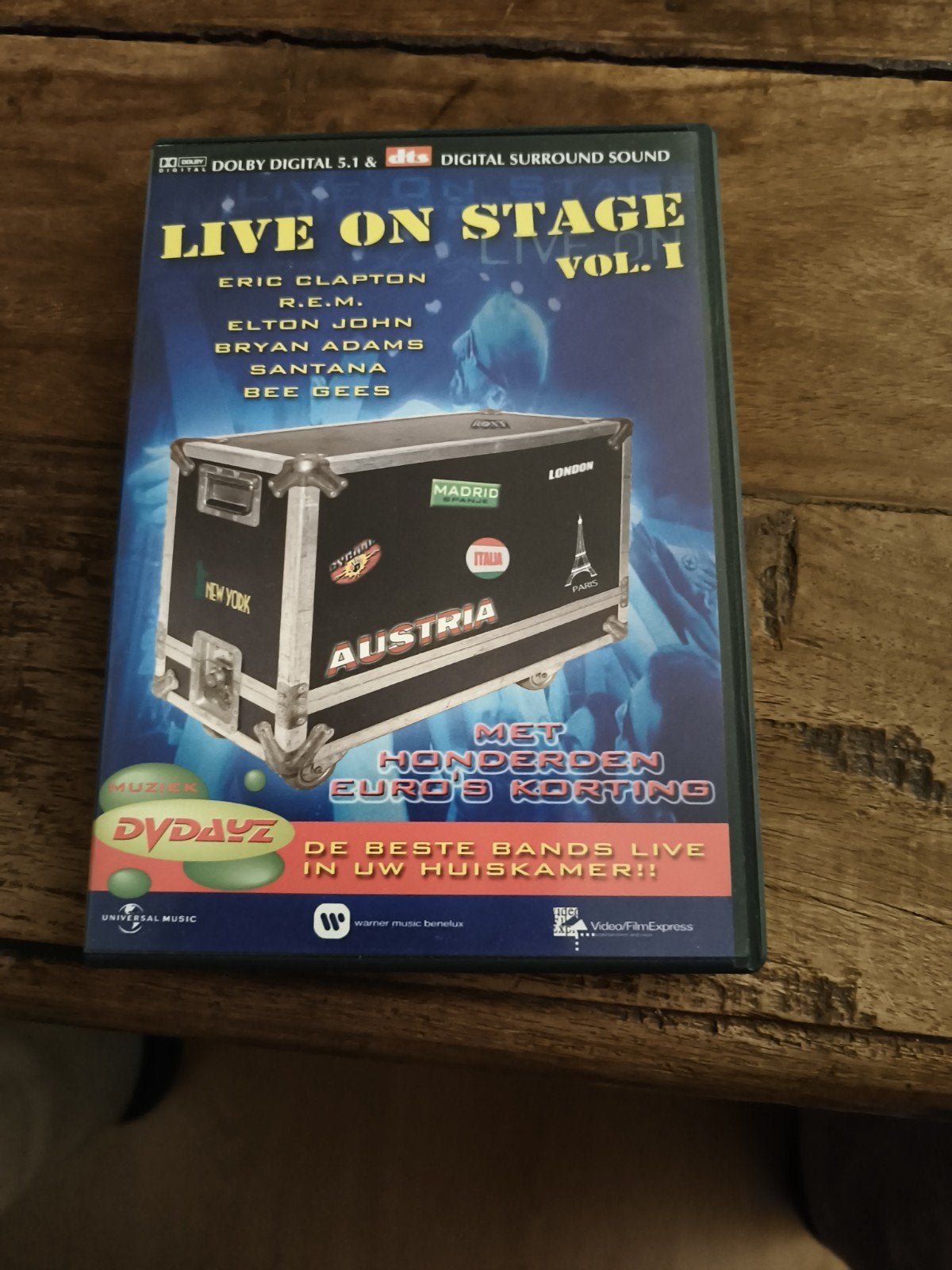 Live On Stage Vol. 1 DVD - Diverse Artiesten, Cd's en Dvd's, Alle leeftijden, Nederlands, Inclusief doosje, Ophalen of Verzenden