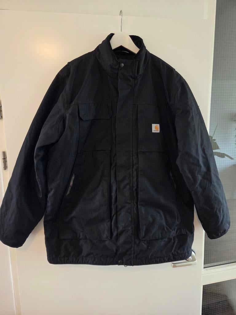 Carhartt Jas Zwart - Maat XL, Verzenden, Zwart, Carhartt, Maat 56/58 (XL)