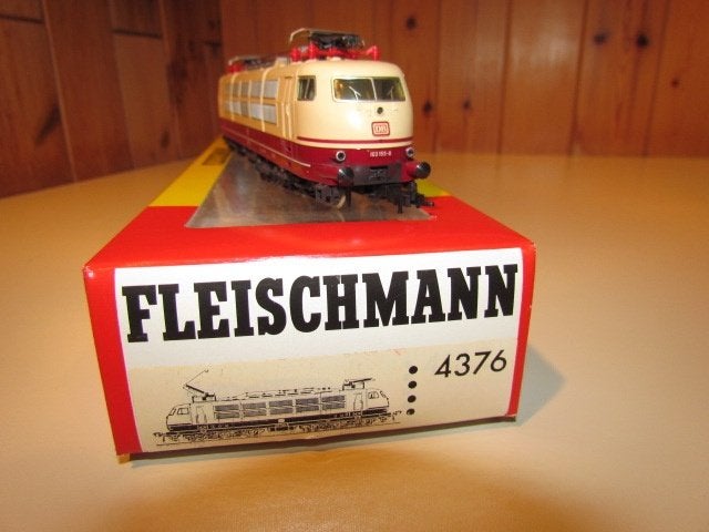 Fleischmann HO 4376 elek. loc DB, BR103, Fleischmann, Analoog, Ophalen of Verzenden, Zo goed als nieuw