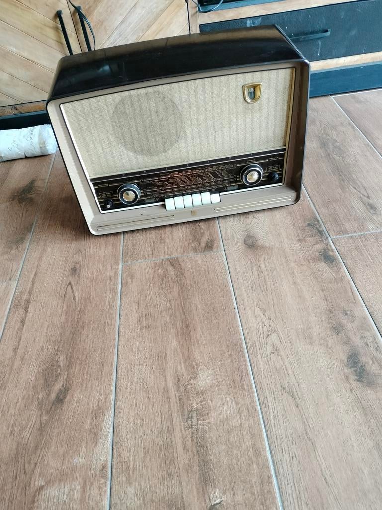 antiek radio Philips B4X61A, Ophalen of Verzenden