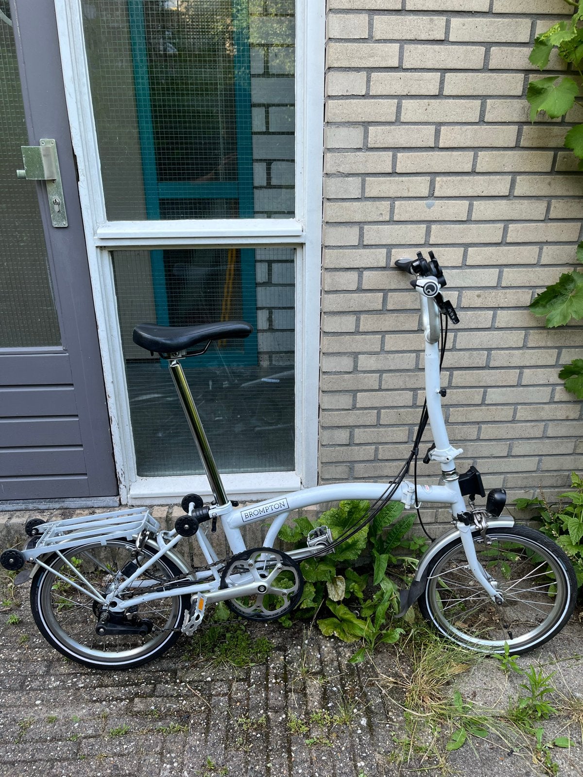 Brompton H6R vouwfiets/folding bicycle, Fietsen en Brommers, Fietsen | Vouwfietsen, Ophalen, Brompton, 16 tot 18 inch, Zo goed als nieuw