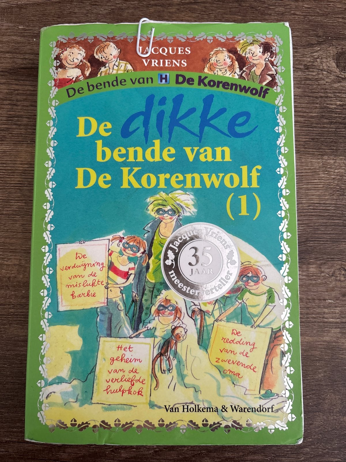 De dikke bende van De Korenwolf (1) - Jacques Vriens, Ophalen of Verzenden, Gelezen, Fictie