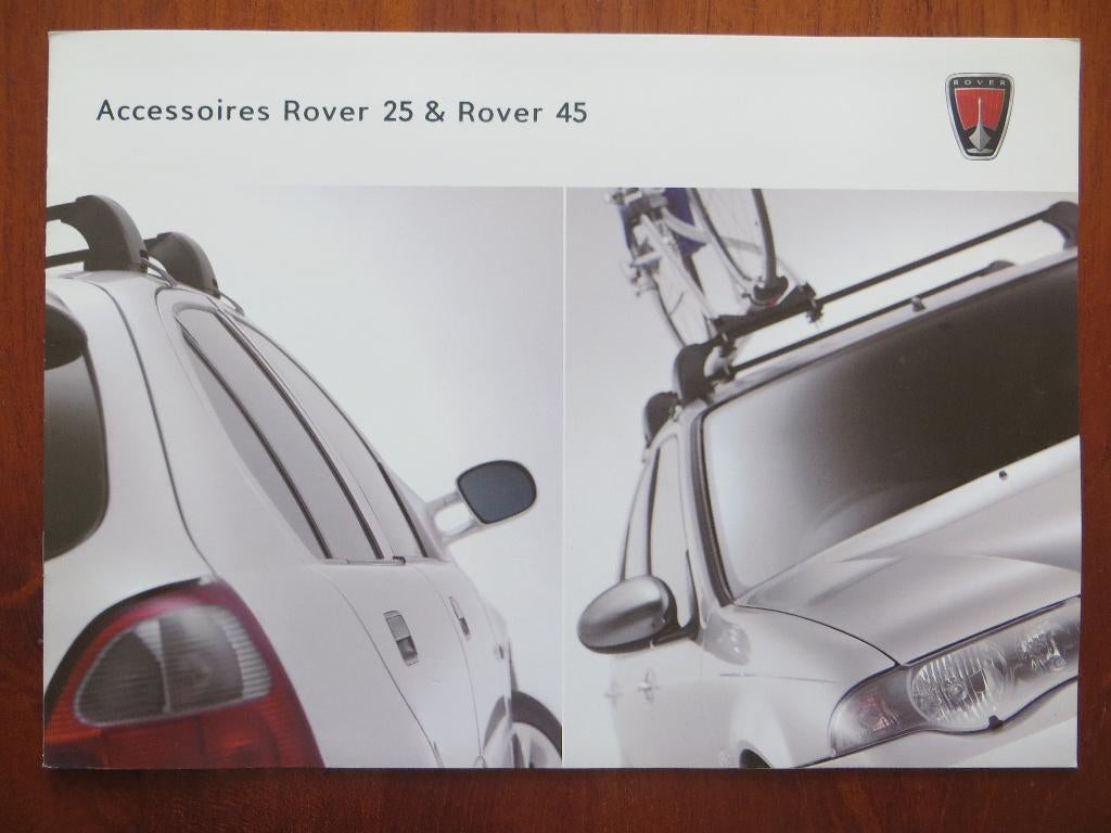Accessoires Rover 25 & Rover 45 + prijslijst (2005), Ophalen of Verzenden, Nieuw, Overige merken