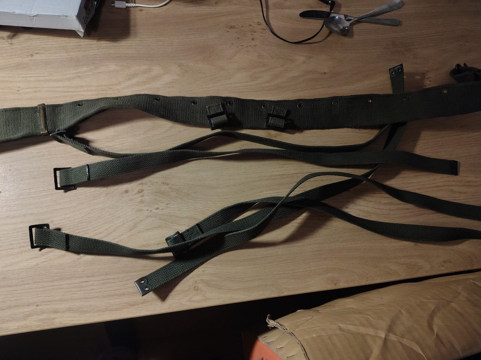 Militaria diversen, riemen, Verzamelen, Ophalen of Verzenden, Landmacht, Nederland