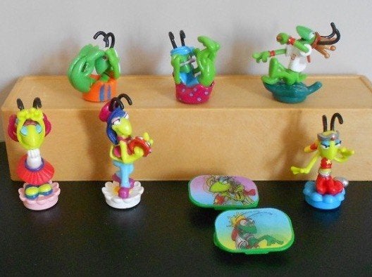 Kindersurprise Ferrero :Serie Sprinkhanen uit 2006 + 2 extra, Ophalen of Verzenden, Zo goed als nieuw, Overige typen