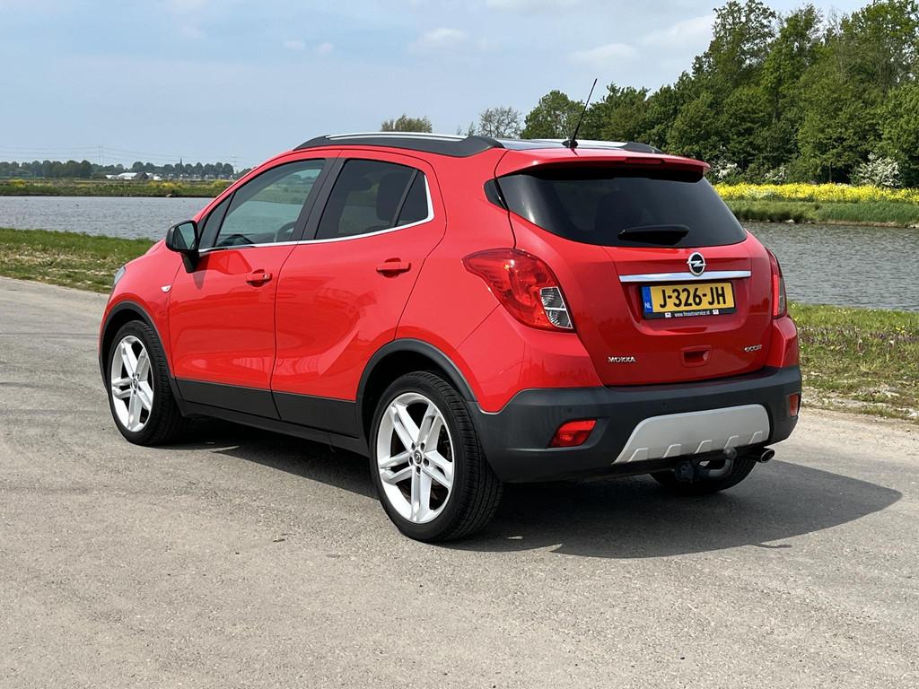 Opel Mokka 1.4 T Innovation Clima, trekhaak, pdc, stoel-stuu, Auto's, Opel, Voorwielaandrijving, Stof, Gebruikt, 4 cilinders