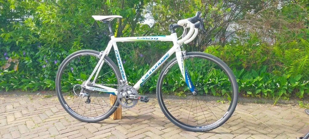 Cannondale CAAD 9 57cm racefiets 10 speed Ultegra, Fietsen en Brommers, Fietsen | Racefietsen, 28 inch, Gebruikt, Velgrem, Aluminium