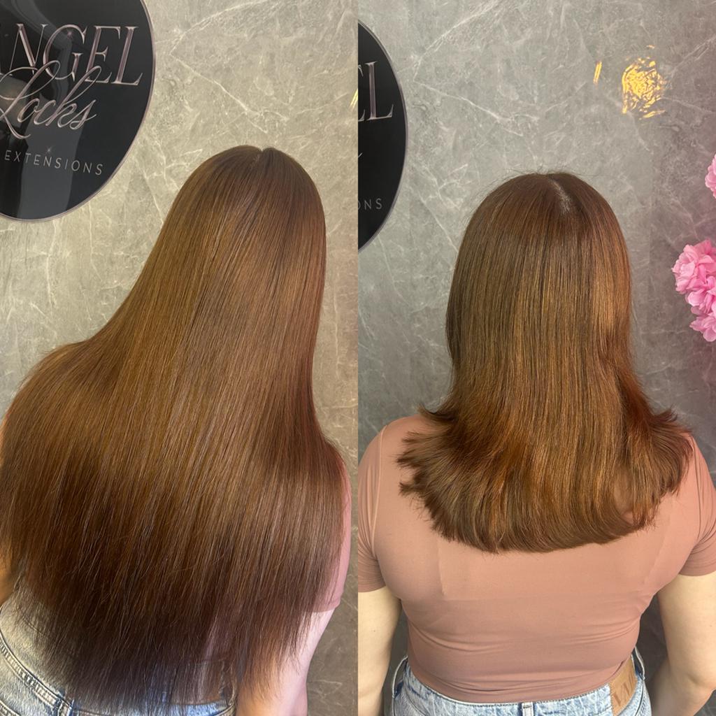 hair extensions (invisible) weave en nanorings plaatsen, Ophalen of Verzenden, Nieuw, Pruik of Haarverlenging