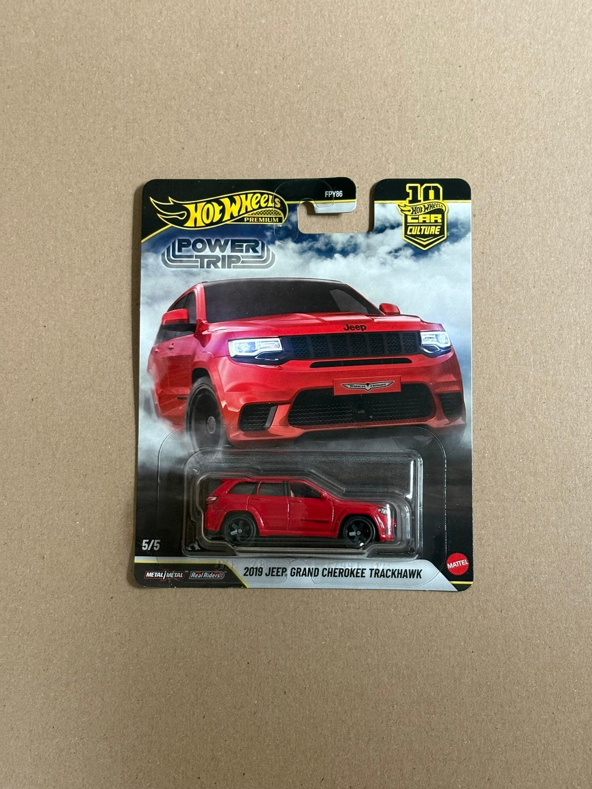 Hot Wheels Premium Jeep Grand Cherokee Trackhawk, Ophalen of Verzenden, Zo goed als nieuw, Auto