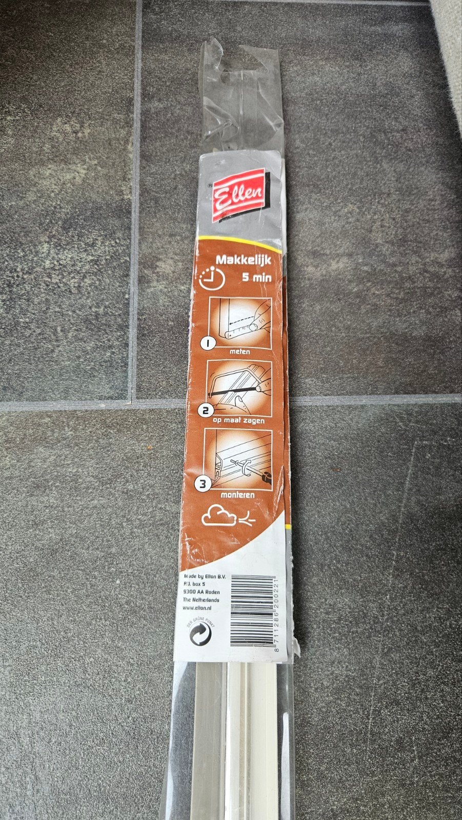 Ellen dorpelprofiel Basic - Voordeur - 100 cm, Ophalen, Kunststof, 80 tot 100 cm, Nieuw