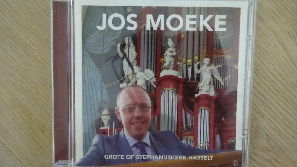 Cd orgel: Jos Moeke, Grote of Stephanuskerk Hasselt, Ophalen of Verzenden, Zo goed als nieuw, Gospel
