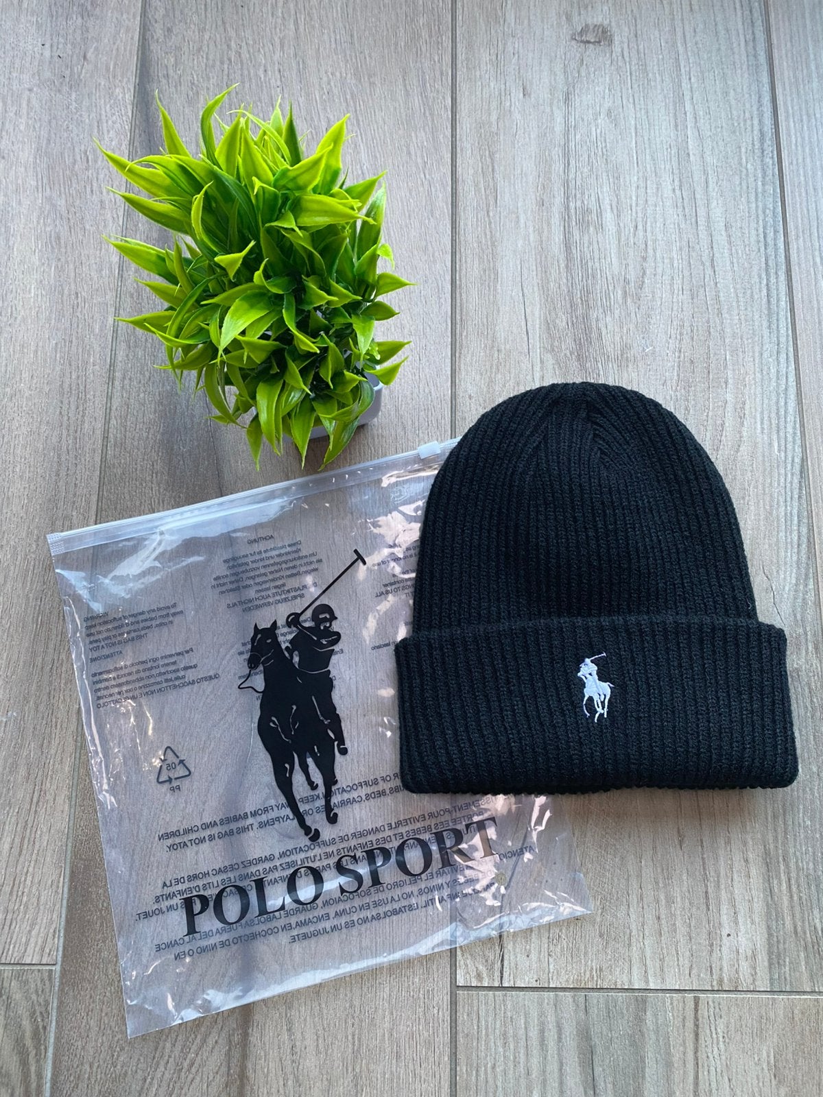 Ralph Lauren Beanie, Kleding | Heren, Ophalen of Verzenden, Zo goed als nieuw, Overige maten, Muts