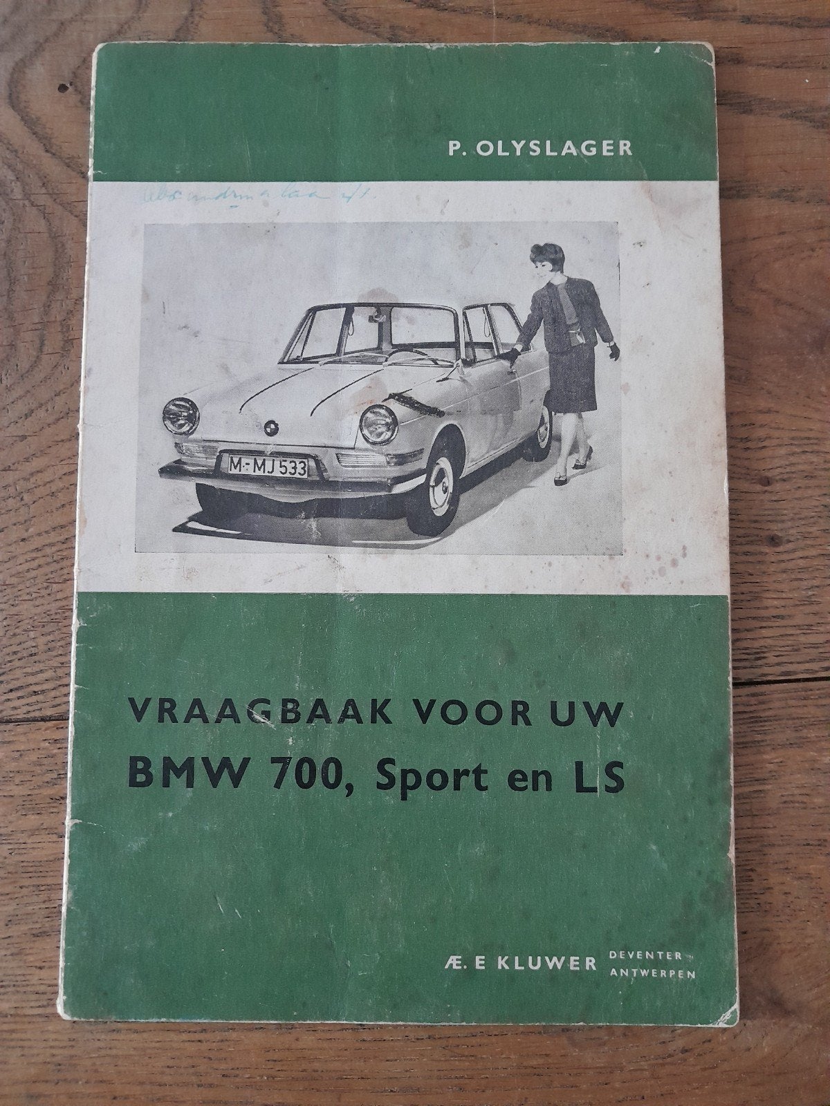 Vraagbaak BMW 700, Sport en LS - P. Olyslager, Boeken, Ophalen of Verzenden, Gelezen, BMW, Piet Olyslager