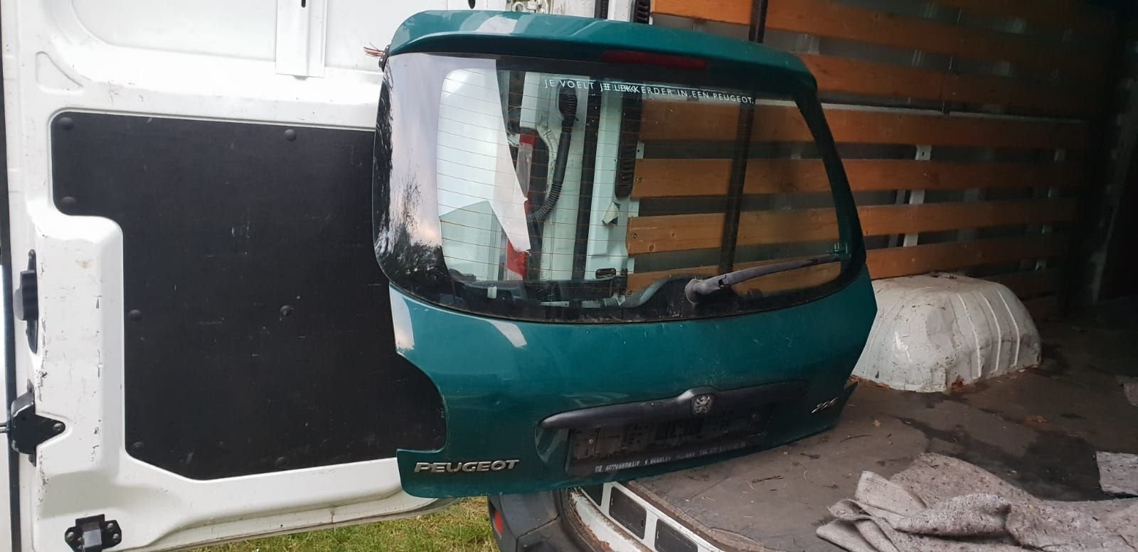 PEUGEOT 206 ACHTERKLEP BJ 98 TOT 2006, Gebruikt, -, Ophalen of Verzenden, Achter