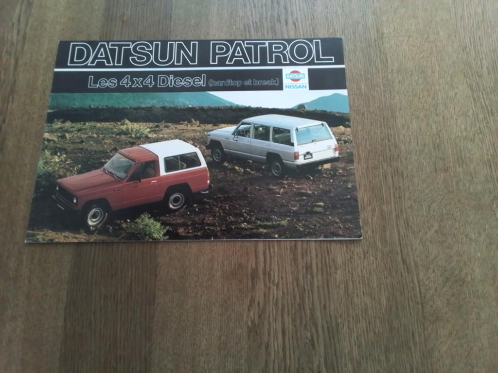 Folder Datsun Patrol, Ophalen of Verzenden