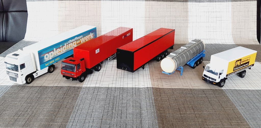 Diverse Miniatuur vrachtwagens ( Loop en Sloop ), Ophalen of Verzenden, Nieuw, Bus of Vrachtwagen, Overige merken