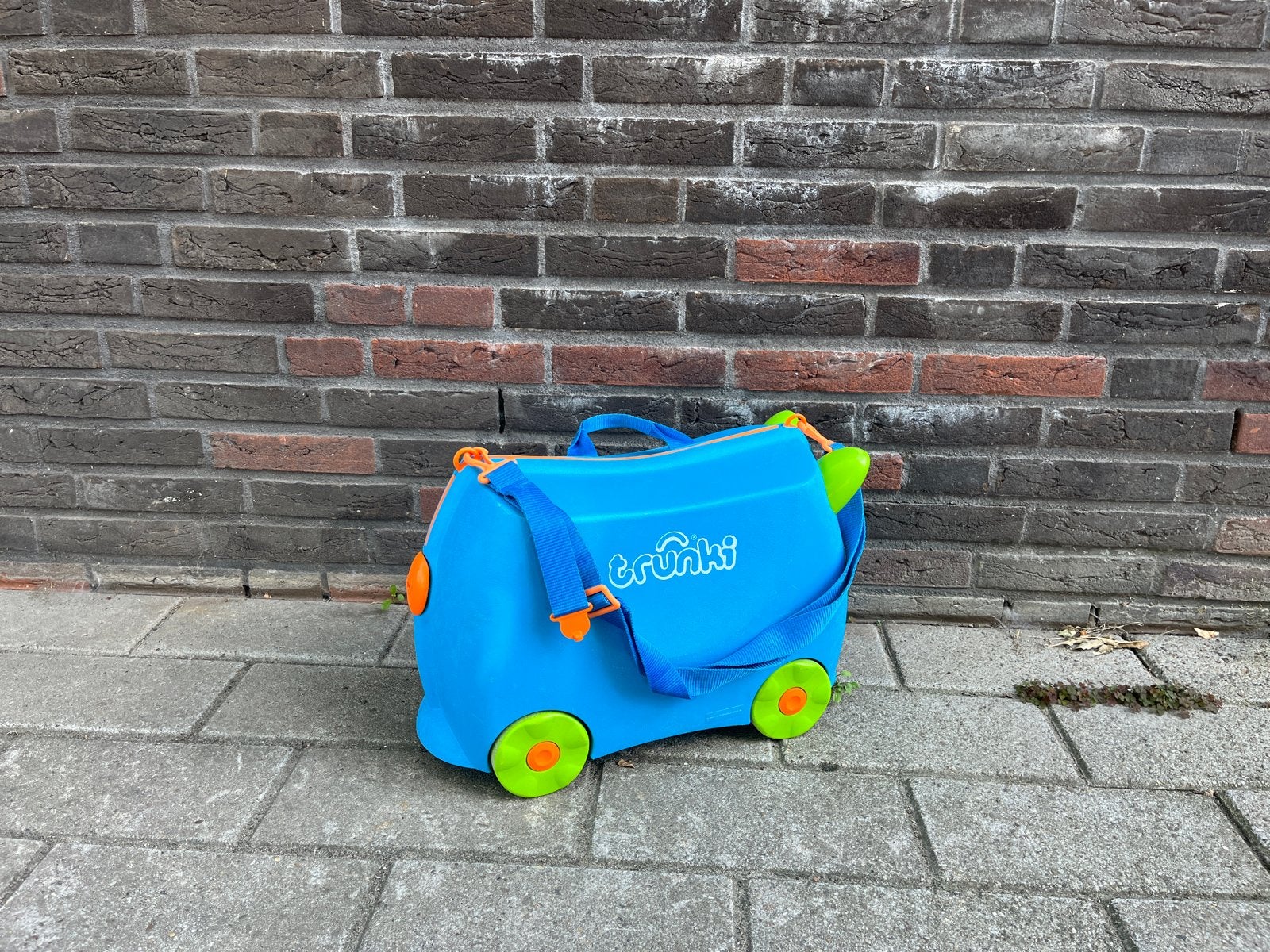 Trunki Reiskoffer: Ideaal voor kinderen, handbagage formaat, Wieltjes, Gebruikt, Hard kunststof, Minder dan 50 cm