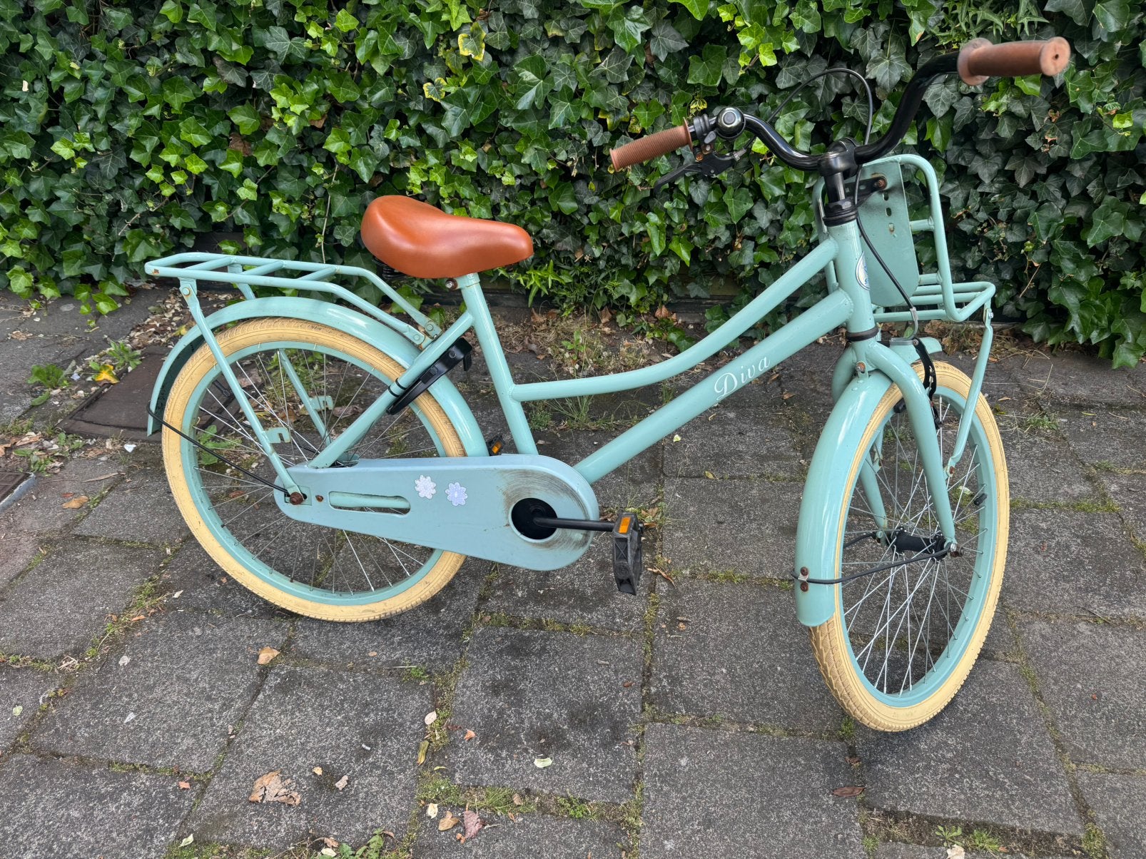 Te koop Spirit meisjesfiets met terugtraprem maat 22 inch, Terugtraprem, Gebruikt, Versnellingen, Ophalen