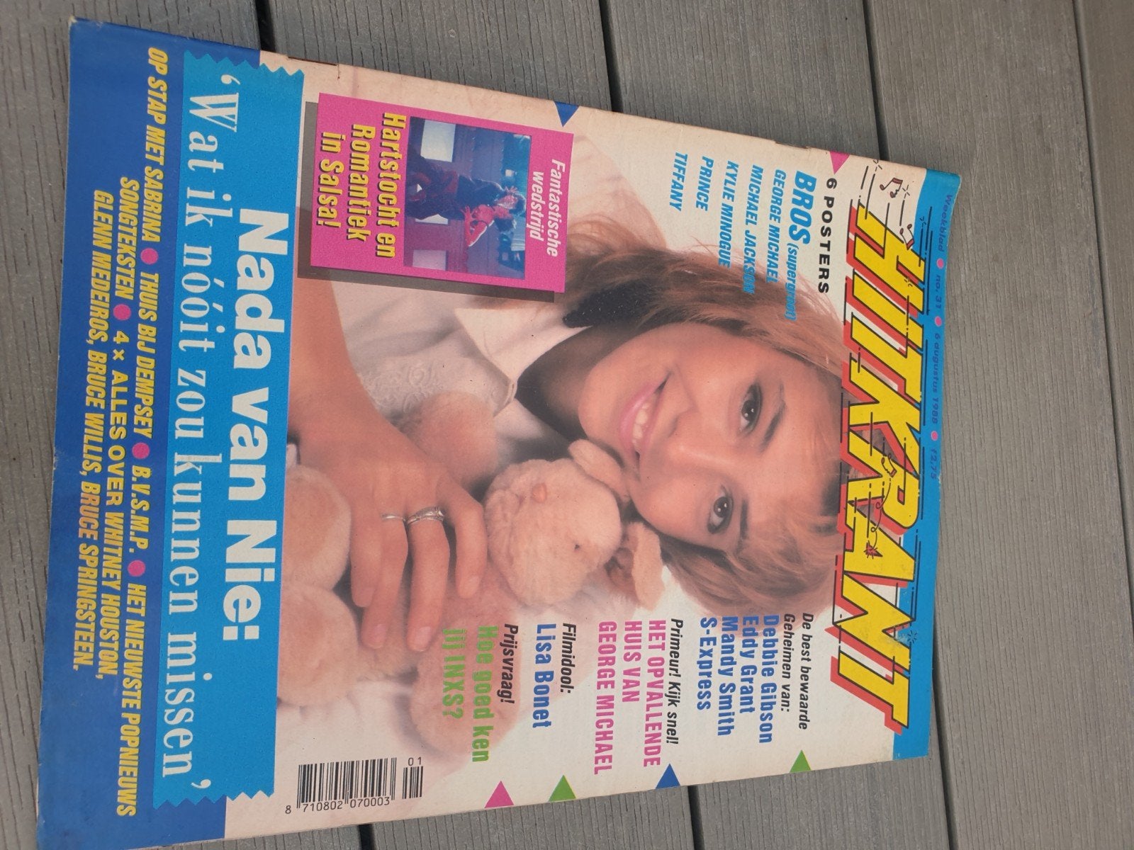 Hitkrant Augustus  1988 vaste prijs, Ophalen of Verzenden, Gelezen, Muziek, Film of Tv