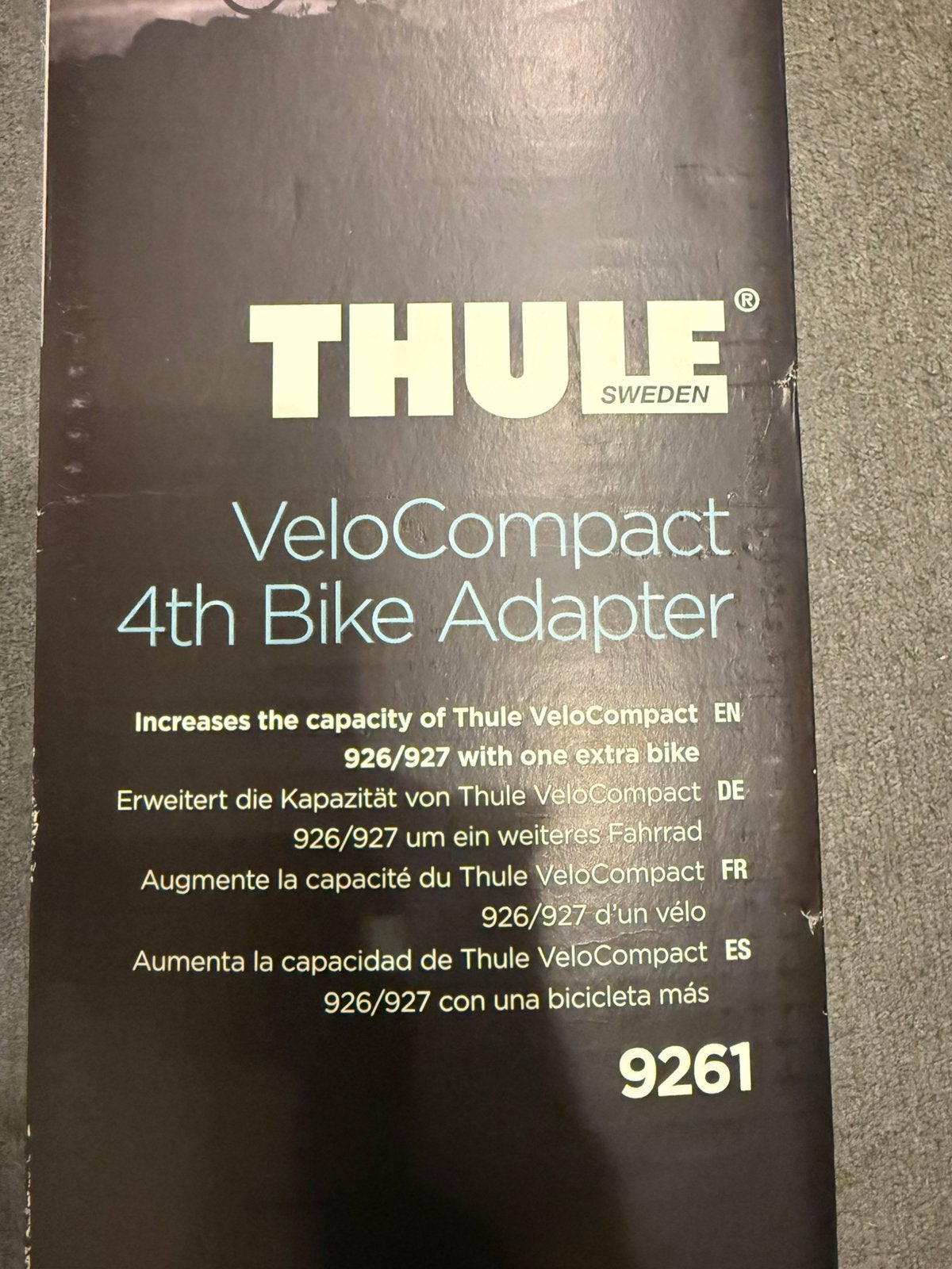 Thule 4th bike adapter nieuw, Ophalen of Verzenden, Zo goed als nieuw