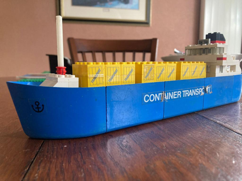 LEGO Classic 315 Transport Tanker COMPLEET, Ophalen of Verzenden, Gebruikt, Complete set, Lego