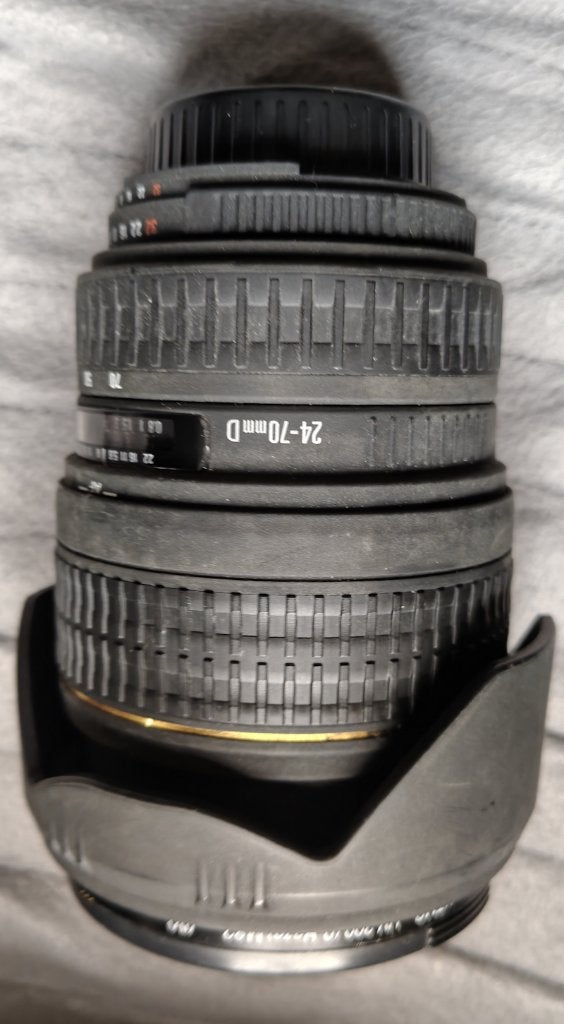 Sigma voor Nikon lens 24-70 mm in zeer goede staat, Audio, Tv en Foto, Fotografie | Lenzen en Objectieven, Ophalen of Verzenden