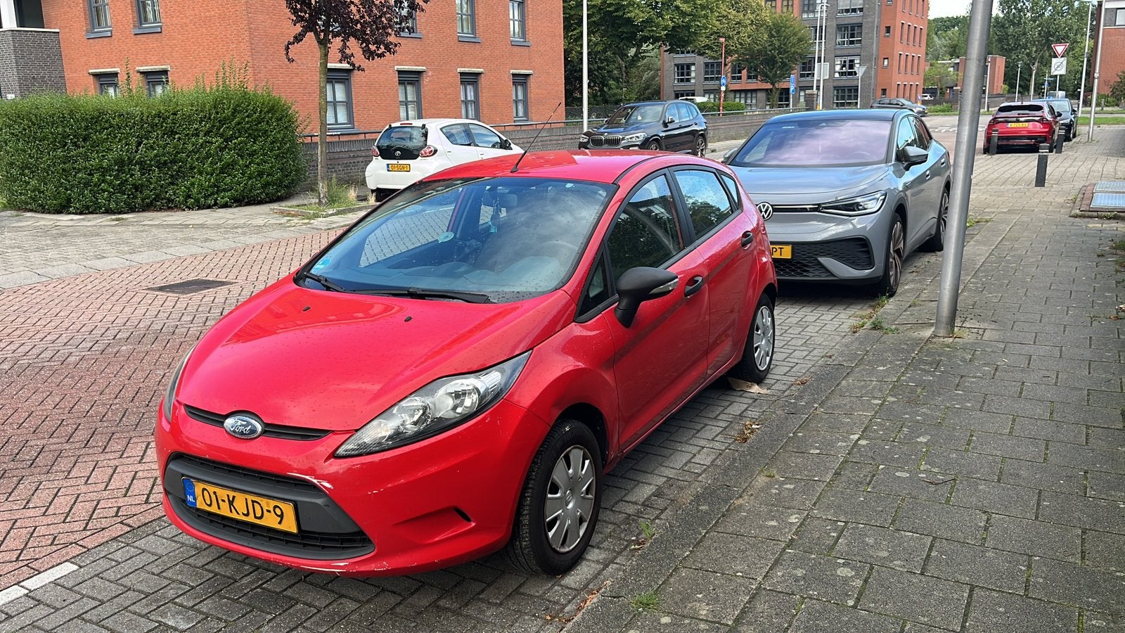 Ford Fiësta 1.25 44KW 5DR 2009 Rood, Ophalen of Verzenden, Ford