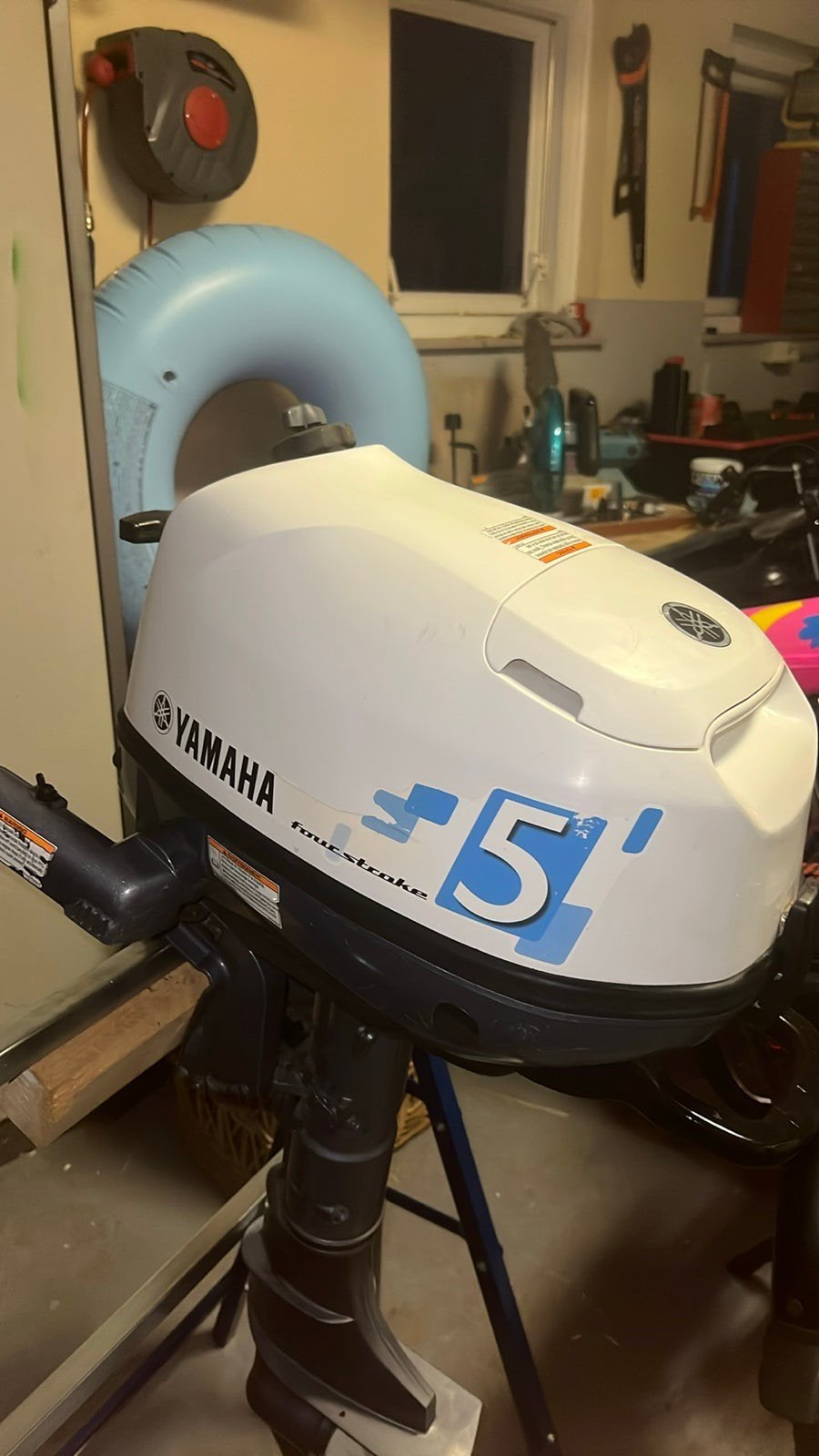 Yamaha 4 pk 4 takt kortstaart, Ophalen, Zo goed als nieuw, Motor en Techniek, Motorboot