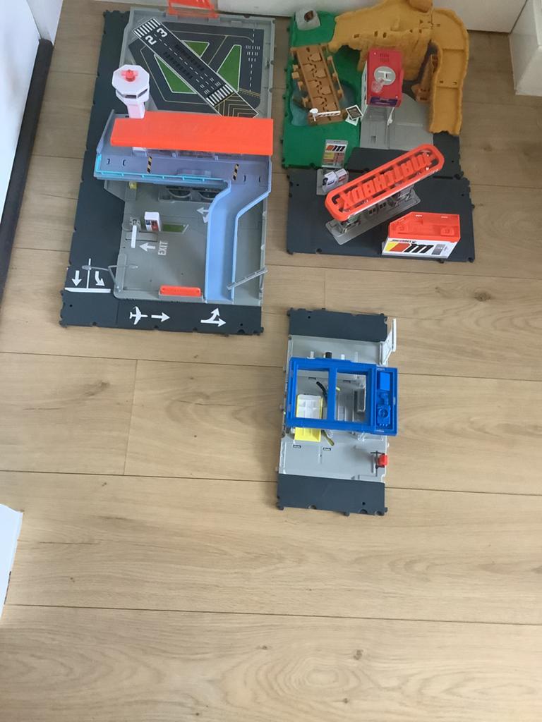 5 mooie Matchbox action drivers sets, Ophalen of Verzenden, Gebruikt