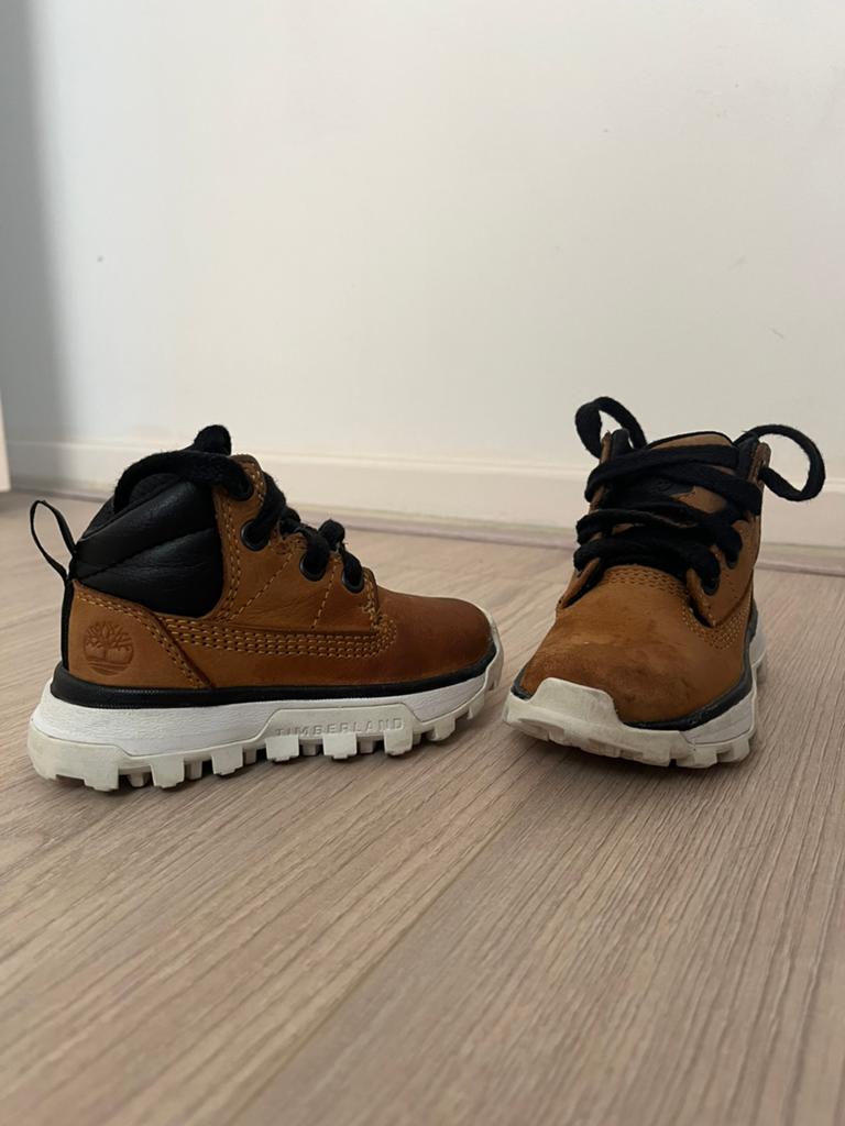 Timberland kinderschoenen maat 21, Ophalen of Verzenden, Zo goed als nieuw, Jongetje, Schoentjes