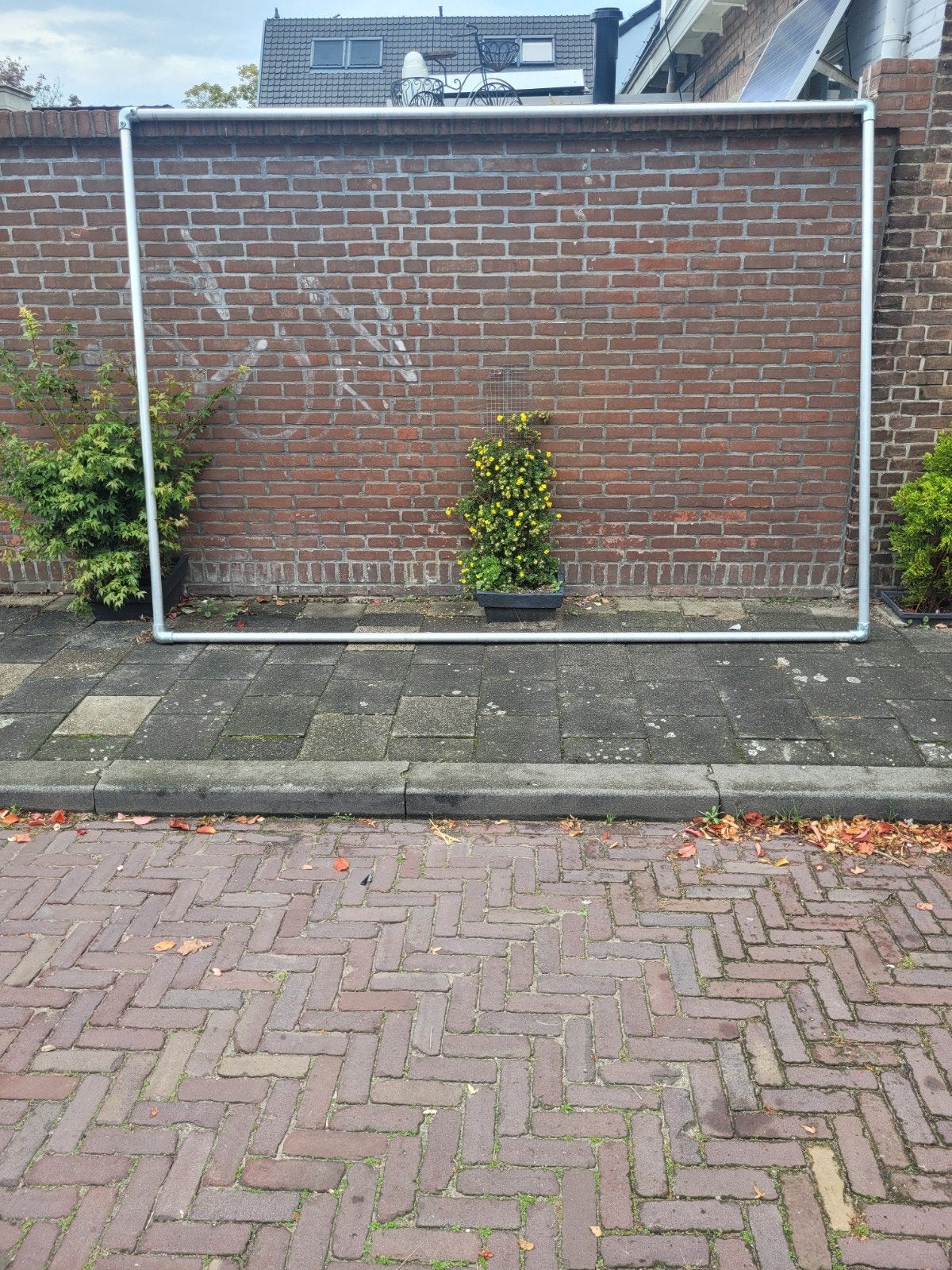 Set van 8 buisklemmen voor steigerbuisconstructies, Ophalen of Verzenden, Gebruikt, Minder dan 50 mm, Overige typen