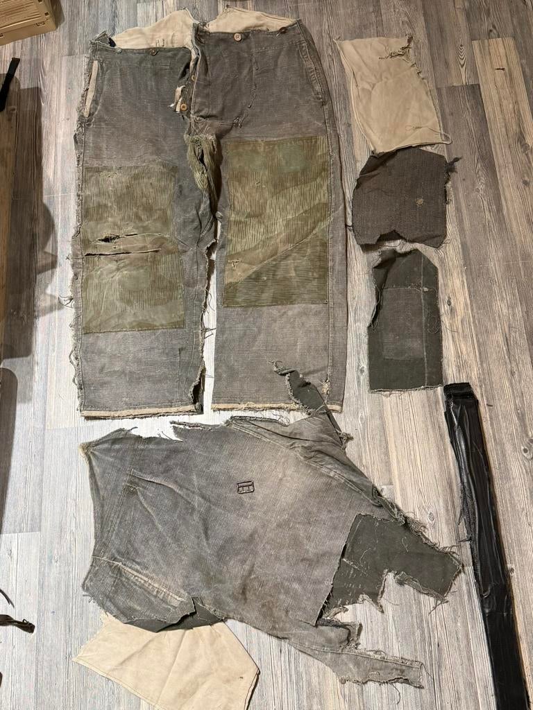 Duitse Luftwaffe Zomer/Drillich broek project WW2, Verzamelen, Militaria | Tweede Wereldoorlog, Ophalen of Verzenden, Luchtmacht