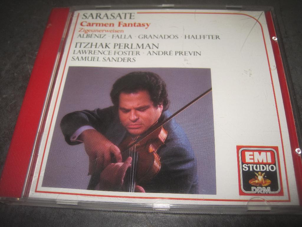 Sarasate Albeniz Falla Halffter ea Perlman violin op EMI, Ophalen of Verzenden, Classicisme, Zo goed als nieuw, Kamermuziek