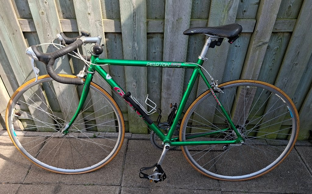 Te koop aangeboden; racefiets, Ophalen, Gebruikt, 10 tot 15 versnellingen, Heren