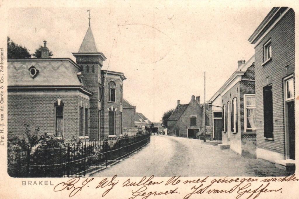 Ansichtkaart Brakel, Verzamelen, Ansichtkaarten | Nederland, Ophalen of Verzenden, Gelderland